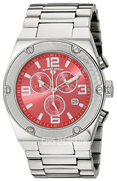 Swiss Legend Throttle Czerwony/Stal Ø46 mm SL-40025P-55