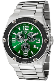 Swiss Legend Throttle Zielony/Stal Ø46 mm SL-40025P-88-BB