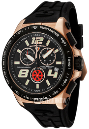 Swiss Legend Sprint Racer Czarny/Guma Ø46 mm SL-80040-RG-01-BB