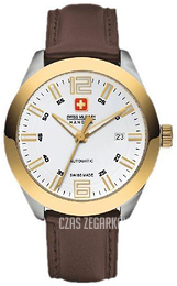 Swiss Military Dress Biały/Skóra Ø44 mm 05-4185.55.001