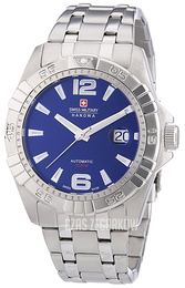 Swiss Military Dress Niebieski/Stal Ø42 mm 05-5184.04.003