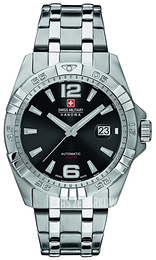 Swiss Military Sport Czarny/Stal Ø42 mm 05-5184.04.007