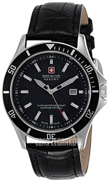 Swiss Military Dress Czarny/Skóra Ø42 mm 06-4161.2.04.007