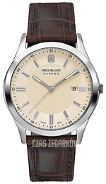 Swiss Military Lieutenant Beżowy/Skóra Ø38 mm 06-4182.04.002