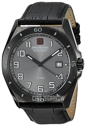 Swiss Military Dress Czarny/Skóra Ø42 mm 06-4190.30.009