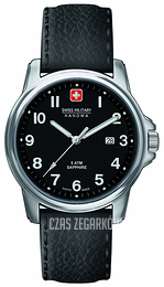 Swiss Military Dress Czarny/Skóra Ø39 mm 06-4231.04.007