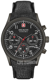 Swiss Military Sport Czarny/Skóra Ø44 mm 06-4278.13.007