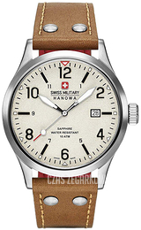 Swiss Military Hanowa Biały/Skóra Ø42 mm 06-4280.04.002.02CH