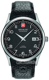 Swiss Military Hanowa Czarny/Skóra Ø42 mm 06-4286.04.007