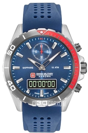 Swiss Military Hanowa Niebieski/Guma Ø45 mm 06-4298.3.04.003