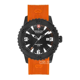 Swiss Military Hanowa Czarny/Guma Ø47 mm 06-4302.27.007.79