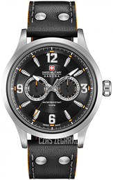 Swiss Military Hanowa Czarny/Skóra Ø44 mm 06-4307.04.007