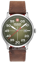 Swiss Military Hanowa Zielony/Skóra Ø43 mm 06-4326.04.006