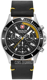 Swiss Military Hanowa Hanowa Czarny/Skóra Ø42 mm 06-4337.04.007.20