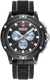 Swiss Military Hanowa PDG Chrono Czarny/Guma Ø45 mm 06-4348.13.001