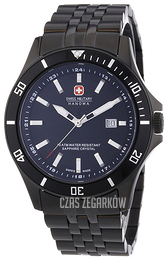 Swiss Military Dress Czarny/Stal Ø42 mm 06-5161.7.13.007