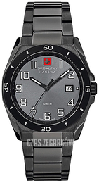 Swiss Military Dress Szary/Stal Ø42 mm 06-5190.30.009