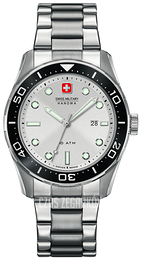 Swiss Military Sport Srebrny/Stal Ø42 mm 06-5213.04.001