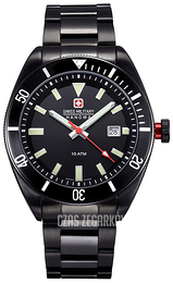 Swiss Military Sport Czarny/Stal Ø44 mm 06-5214.13.007
