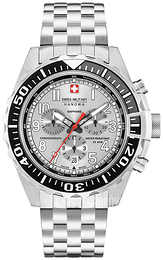 Swiss Military Sport Srebrny/Stal Ø44 mm 06-5304.04.001