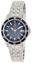 Swiss Military Dress Czarny/Stal Ø32 mm 06-7161-7-04-007