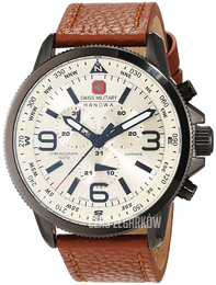 Swiss Military Hanowa Beżowy/Skóra Ø46 mm 6-4224.30.002