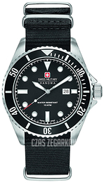 Swiss Military Sport Czarny/Tkanina Ø44 mm 6-4279.04.007.07