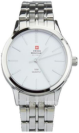 Swiss Military Chrono Biały/Stal Ø42 mm SM32044.02