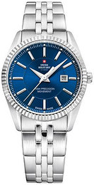 Swiss Military Chrono Niebieski/Stal Ø30 mm SM34066.03