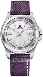 Swiss Military Chrono Biały/Skóra Ø36 mm SM34069.03