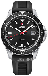 Swiss Military Chrono Czarny/Guma Ø42 mm SM34082.07