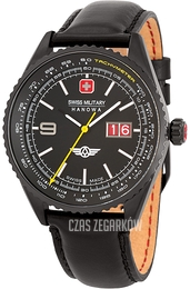Swiss Military Hanowa Afterburn Czarny/Skóra Ø43 mm SMWGB2101030