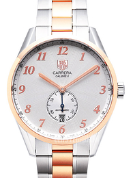 TAG Heuer Carrera Calibre 6 Heritage Automatic Srebrny/Stal Ø39 mm WAS2151.BD0734