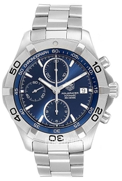 TAG Heuer Aquaracer Automatic Chronograph Niebieski/Stal Ø41 mm CAF2112.BA0809