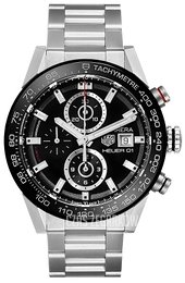 TAG Heuer Carrera Czarny/Stal Ø43 mm CAR201Z.BA0714