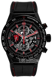 TAG Heuer Carrera Czarny/Guma Ø45 mm CAR2A1J.FC6400