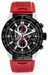 TAG Heuer Carrera Szkieletowa tarczy/Guma Ø45 mm CAR2A1Z.FT6050