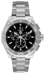 TAG Heuer Aquaracer Chronograph Czarny/Stal Ø43 mm CAY1110.BA0927