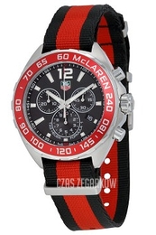 TAG Heuer Formula 1 Czarny/Tkanina Ø42 mm CAZ1112.FC8188
