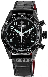 TAG Heuer Autavia Czarny/Skóra Ø42 mm CBE511C.FC8280
