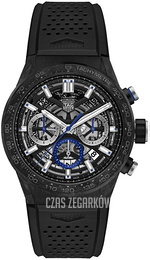 TAG Heuer Carrera Czarny/Guma Ø43 mm CBG2017.FT6143