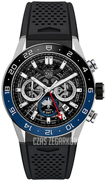TAG Heuer Carrera Czarny/Guma Ø45 mm CBG2A1Z.FT6157