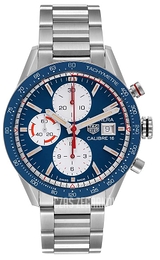 TAG Heuer Carrera Niebieski/Stal Ø41 mm CV201AR.BA0715