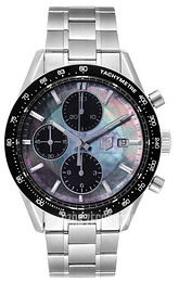 TAG Heuer Carrera Czarny/Stal Ø41 mm CV201K.BA0794