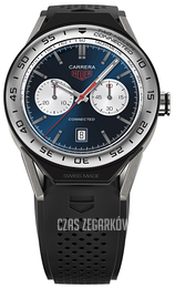 TAG Heuer Connected Modular 45 Niebieski/Guma Ø45 mm SBF8A8014.11FT6076
