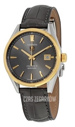 TAG Heuer Carrera Szary/Skóra Ø39 mm WAR215C.FC6336