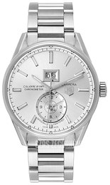 TAG Heuer Carrera Calibre 8 Srebrny/Stal Ø41 mm WAR5011.BA0723