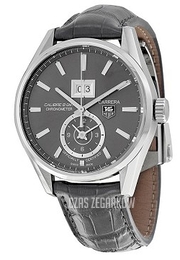 TAG Heuer Carrera Calibre 8 Szary/Skóra Ø41 mm WAR5012.FC6326