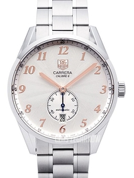 TAG Heuer Carrera Calibre 6 Srebrny/Stal Ø39 mm WAS2112.BA0732