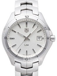 TAG Heuer Link 40mm Srebrny/Stal Ø40 mm WAT1111.BA0950